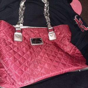 JM New York red purse